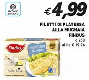 Coal FILETTI DI PLATESSA ALLA MUGNAIA FINDUS G 250 offerta