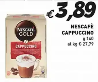 Coal NESCAFÈ CAPPUCCINO g 140 offerta