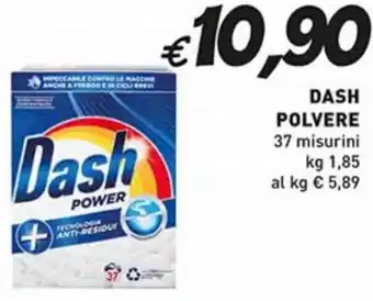 Coal DASH POLVERE 37 misurini KG 1,85 offerta