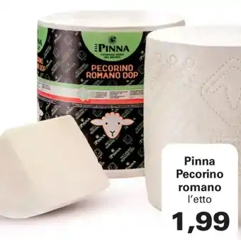 Pinna Pecorino romano l'etto