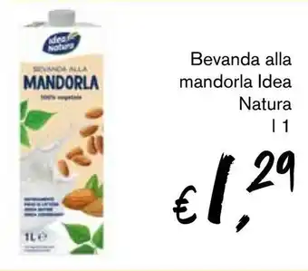 èccoMI Bevanda alla mandorla Idea Natura l 1 offerta