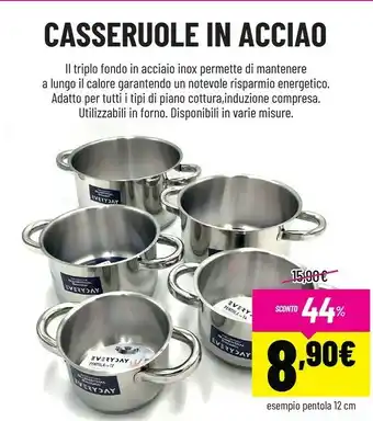 Casseruole In Acciao Il Triplo Fondo In Acciaio Inox