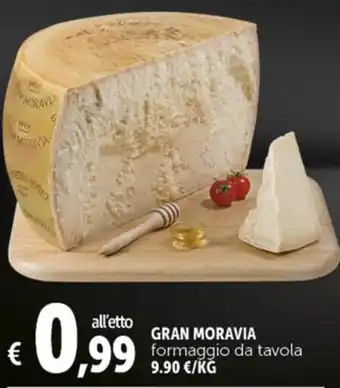 Deco Market GRAN MORAVIA formaggio da tavola offerta