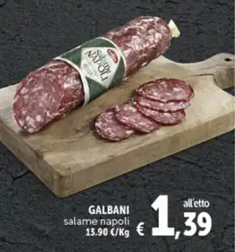 Deco Market GALBANI salame napoli offerta