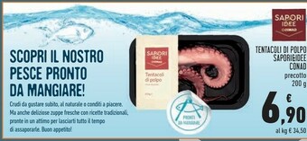 Conad Tentacoli Di Polpo offerta