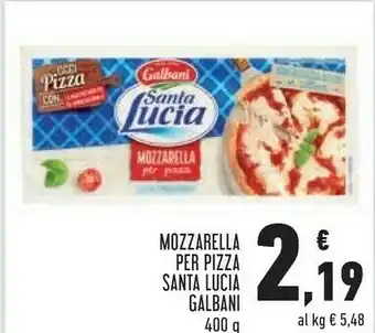 Conad Galbani Santa Lucia Mozzarella offerta