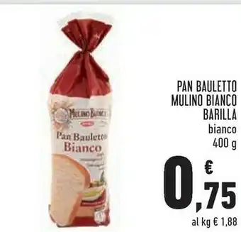 Conad City Mulino Bianco Pan Bauletto 400 G(ml) offerta