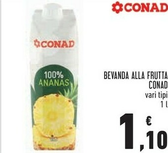 Conad City Conad Bevanda Alla Frutta offerta
