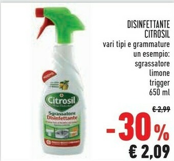 Conad Citrosil Disinfettante offerta