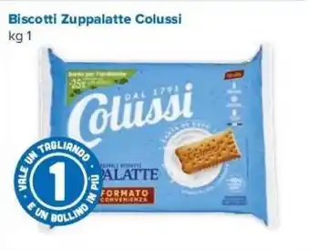 Oasi Biscotti Zuppalatte Colussi kg 1 offerta
