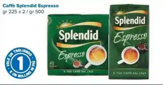 Oasi Caffè Splendid Espresso gr 225 x 2 / gr 500 offerta