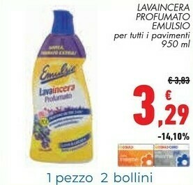 Conad Emulsio Lavaincera Profumato offerta