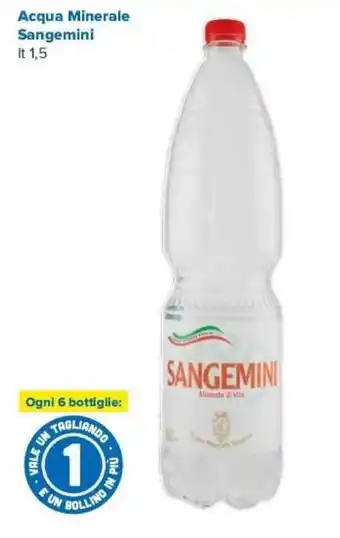 Acqua Minerale Sangemini lt 1,5