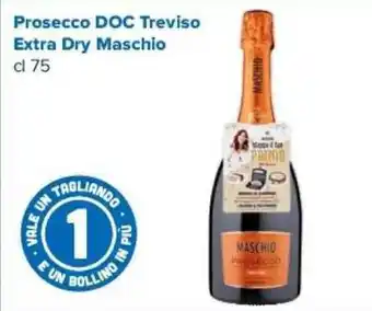 Oasi Prosecco DOC Treviso Extra Dry Maschio cl 75 offerta