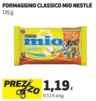 Coop Nestlè Formaggino Mio 125 G(ml) offerta
