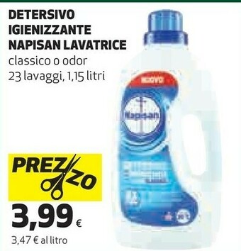 Coop Napisan Detersivo Igienizzante Lavatrice offerta