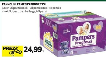 Coop Pampers Pannolini Progressi offerta