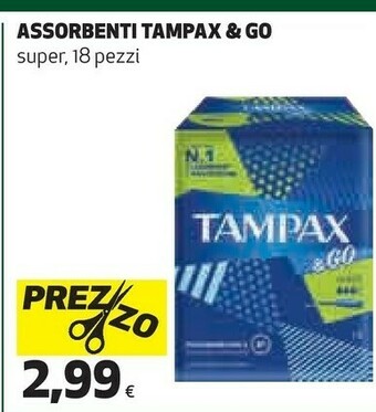 Coop Tampax Assorbenti offerta