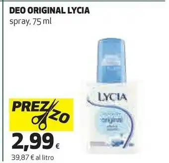 Coop Lycia Deo Original offerta