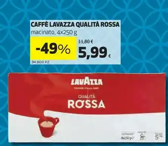 Coop Lavazza Qualita Rossa 1 Kg offerta