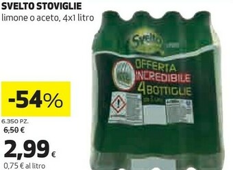 Coop Svelto 8000630720066 Detersivo Per Piatti Gel 1000 Ml offerta