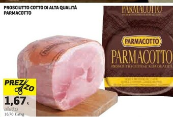 Coop Parmacotto Prosciutto Cotto Di Alta Qualita offerta