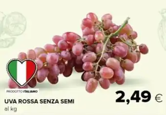 Tigre UVA ROSSA SENZA SEMI offerta
