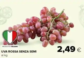 Tigre UVA ROSSA SENZA SEMI offerta