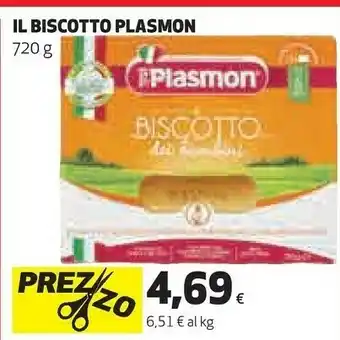 Coop Plasmon Biscotto 720 G(ml) offerta