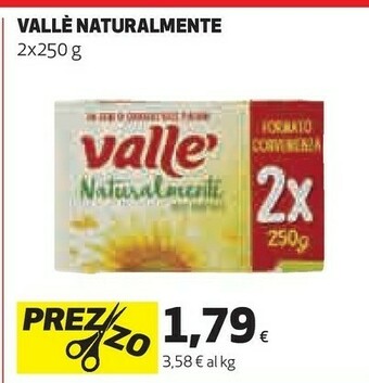 Coop Vallè Naturalmente offerta