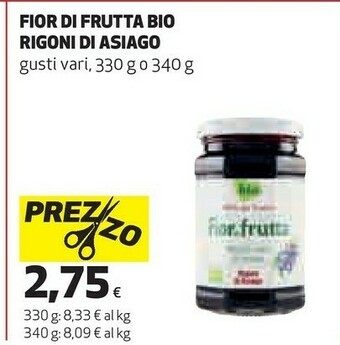 Coop Rigoni Di Asiago Fior Di Frutta Bio offerta