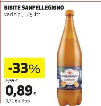 Coop San Pellegrino Bibite offerta