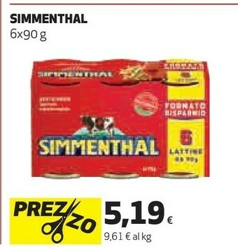 Coop Simmenthal Carne offerta