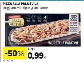 Coop Svila Pizza Alla Pala offerta