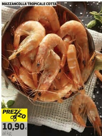 Coop Mazzancolla Tropicale Cotta offerta