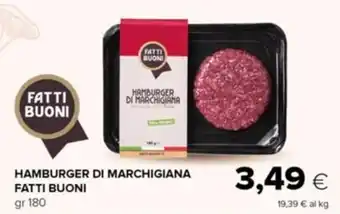 Tigre HAMBURGER DI MARCHIGIANA FATTI BUONI gr 180 offerta