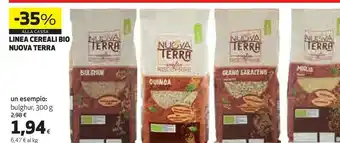 Coop Nuova terra Linea Cereali Bio offerta