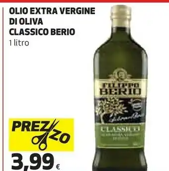 Coop Olio Extra Vergine Di Oliva Classico Berio offerta