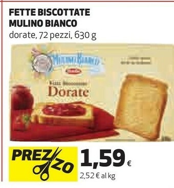 Coop Mulino Bianco Fette Biscottate offerta