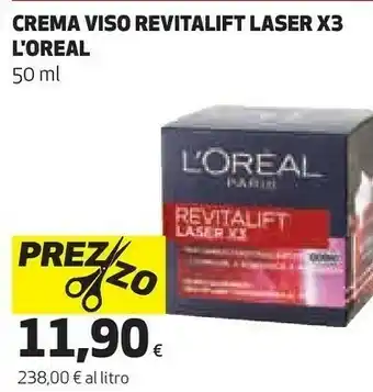 Coop L'Oreal Crema Viso Revitalift offerta