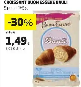 Coop Bauli Croissant Buon Essere offerta