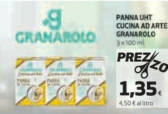 Coop Granarolo Panna Da Cucina 300 G(ml) offerta