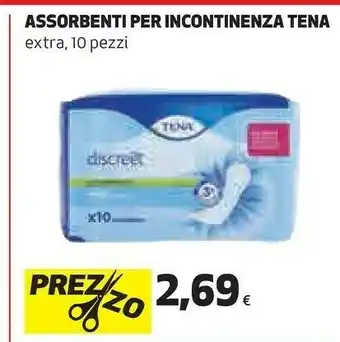 Ipercoop Tena Assorbenti Per Incontinenza offerta
