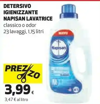 Ipercoop Napisan Detersivo Igienizzante Lavatrice offerta