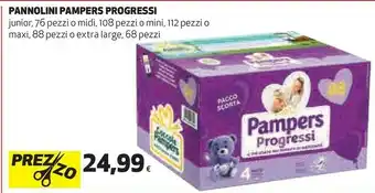 Ipercoop Pampers Pannolini Progressi offerta