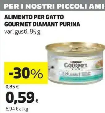 Ipercoop Purina Alimento Per Gatto Gourmet Diamant offerta
