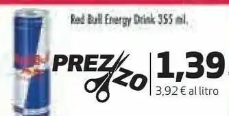 Ipercoop Red bull Energy offerta