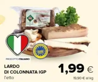 Tigre LARDO DI COLONNATA IGP offerta
