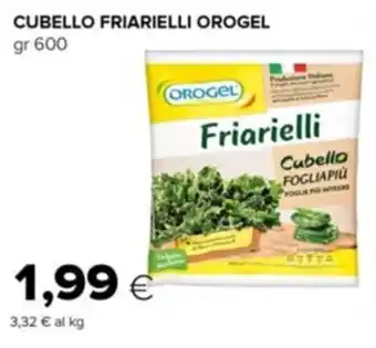 CUBELLO FRIARIELLI OROGEL gr 600