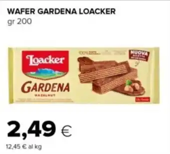 Tigre WAFER GARDENA LOACKER gr 200 offerta